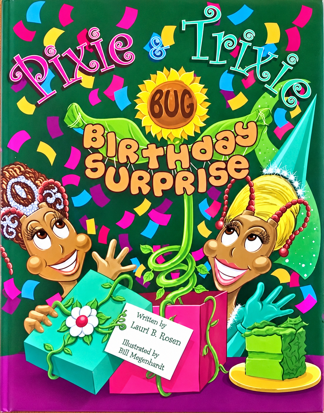 Pixie and Trixie Bug Birthday Surprise second book cover